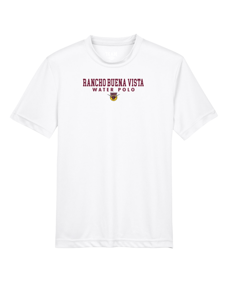 Rancho Buena Vista HS Water Polo Block - Youth Performance T-Shirt