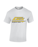 Zeeland East HS Football Logo Chix - Cotton T-Shirt