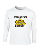 Zeeland East HS Football Logo Chix Bird - Cotton Longsleeve