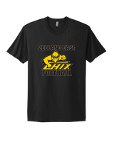 Zeeland East HS Football Logo Chix Bird - Mens Select Cotton T-Shirt