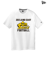 Zeeland East HS Football Logo Chix Bird - New Era Performance Shirt