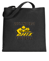 Zeeland East HS Football Logo Chix Bird - Tote