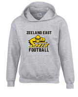 Zeeland East HS Football Logo Chix Bird - Unisex Hoodie