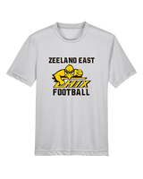 Zeeland East HS Football Logo Chix Bird - Youth Performance Shirt