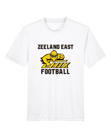 Zeeland East HS Football Logo Chix Bird - Youth Performance Shirt
