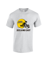 Zeeland East HS Football Logo Helmet - Cotton T-Shirt