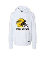 Zeeland East HS Football Logo Helmet - Oakley Performance Hoodie