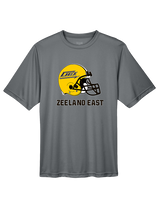 Zeeland East HS Football Logo Helmet - Performance Shirt