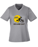 Zeeland East HS Football Logo Helmet - Womens Performance Shirt