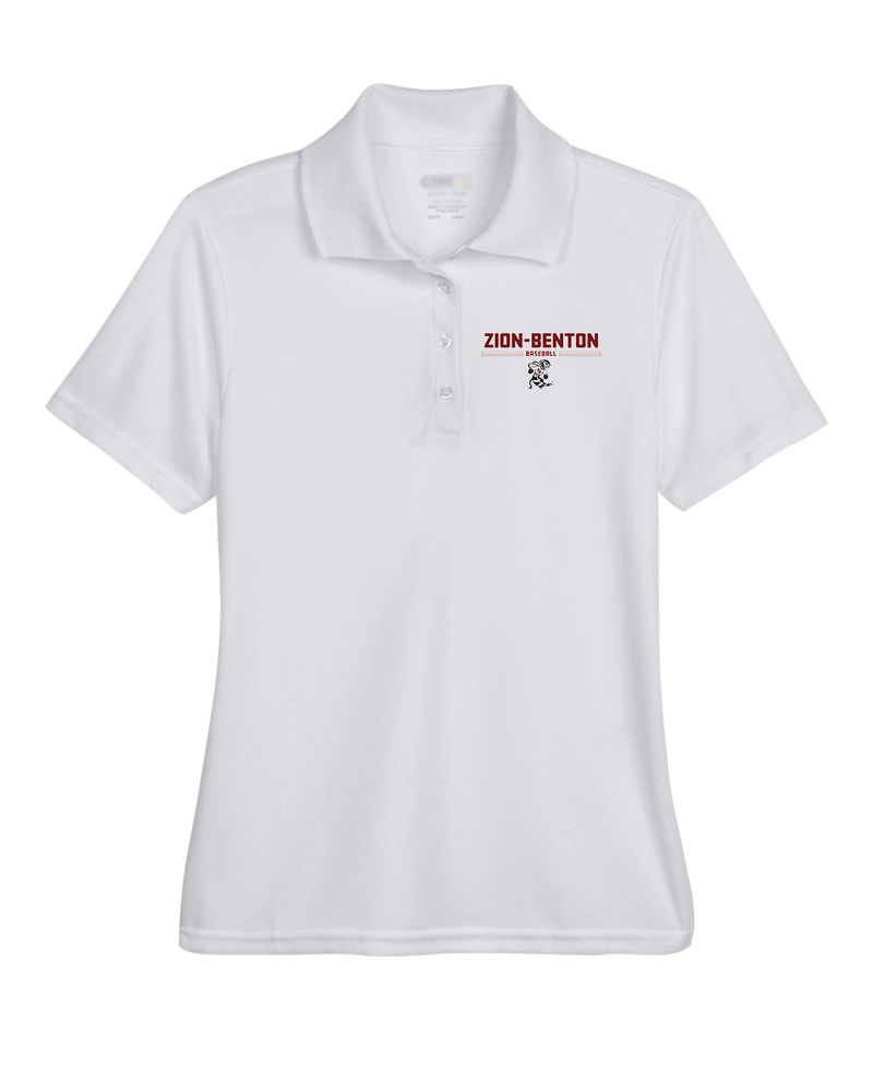 Zion-Benton Township HS Baseball Keen - Womens Polo