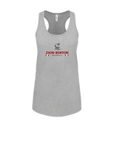 Zion-Benton Township HS Baseball Stacked - Womens Tank Top